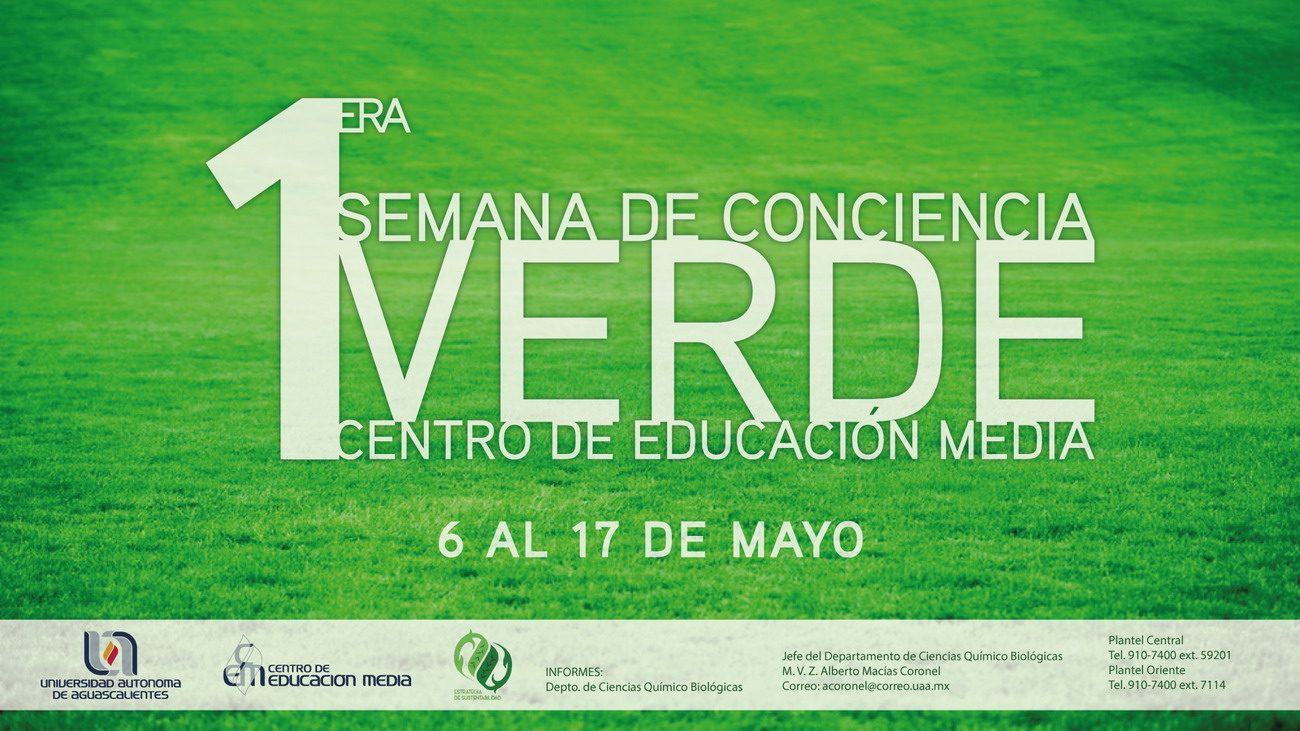 1era.  Semana de Conciencia Verde