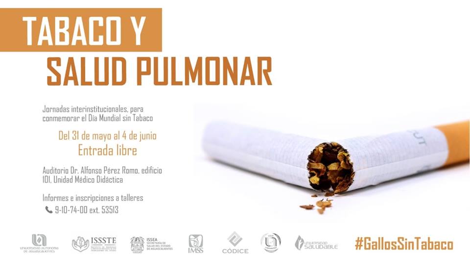 Jornadas Interinstitucional, para conmemorar el Día Mundial sin Tabaco