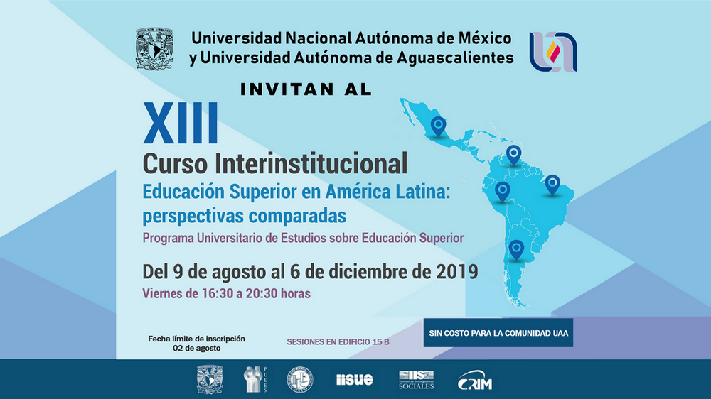 XIII Curso Interinstitucional – Educación Superior en América Latina