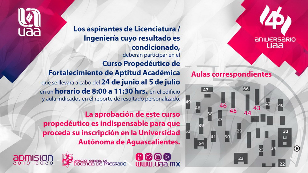 Curso Propedéutico de Fortalecimiento de Aptitud Académica