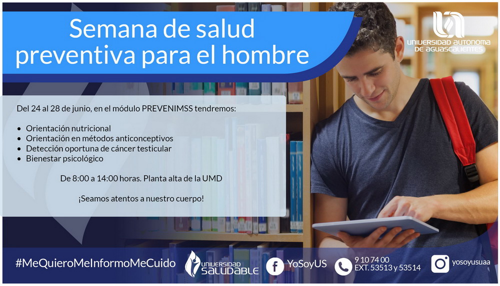 SEMANA DE SALUD PREVENTIVA PARA EL HOMBRE