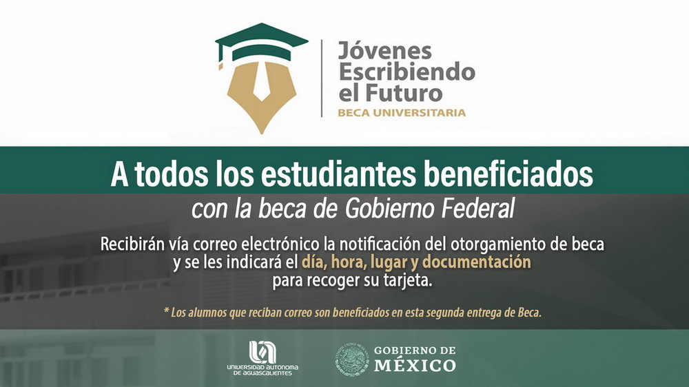 Jóvenes Escribiendo el Futuro – Beca Universitaria