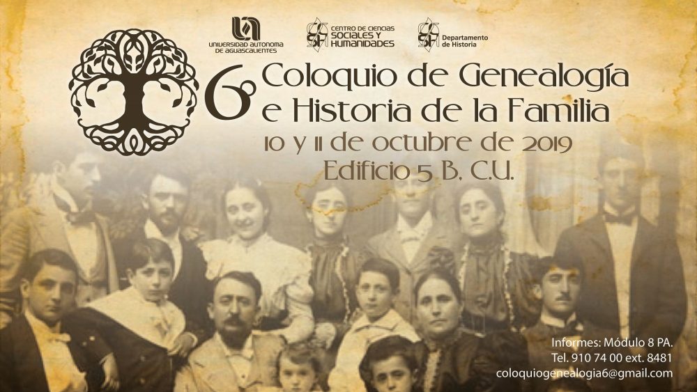 6° Coloquio de Genealogía e Historia de la Familia