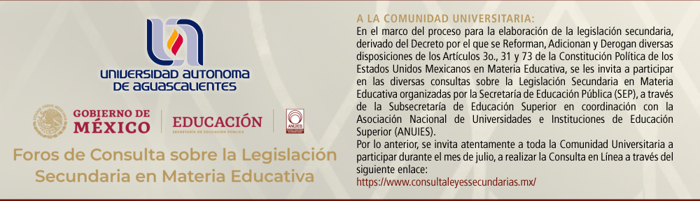 Foros de Consulta sobre la Legislación Secundaria en Materia Educativa