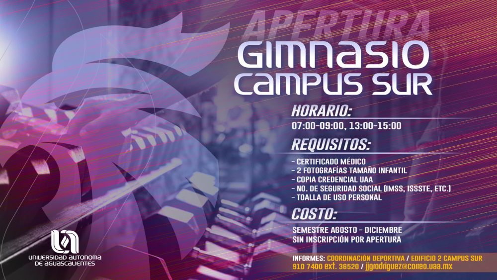 Apertura del Gimnasio del Campus Sur