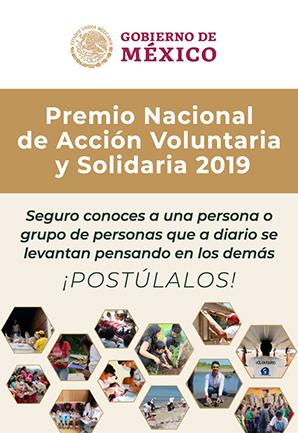 Premio Nacional de Acción Voluntaria y Solidaria 2019