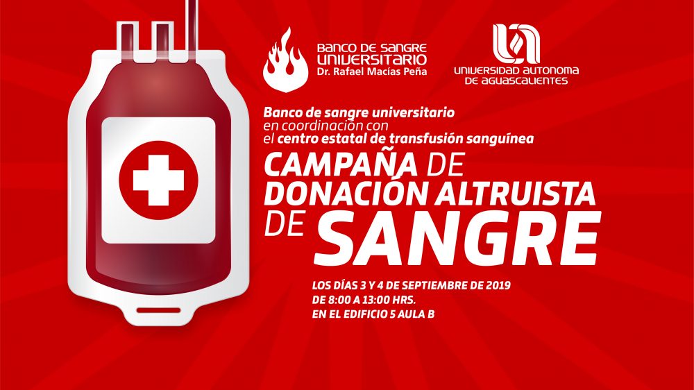 CAMPAÑA DE DONACIÓN ALTRUISTA DE SANGRE