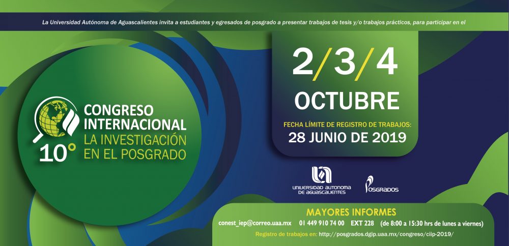 10° Congreso Internacional «La investigación en el Posgrado»