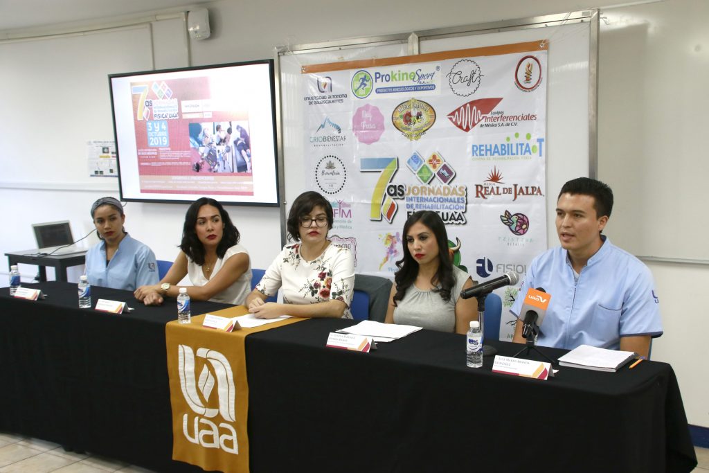 UAA fortalece el ejercicio de la rehabilitación y terapia física con Jornadas Académicas