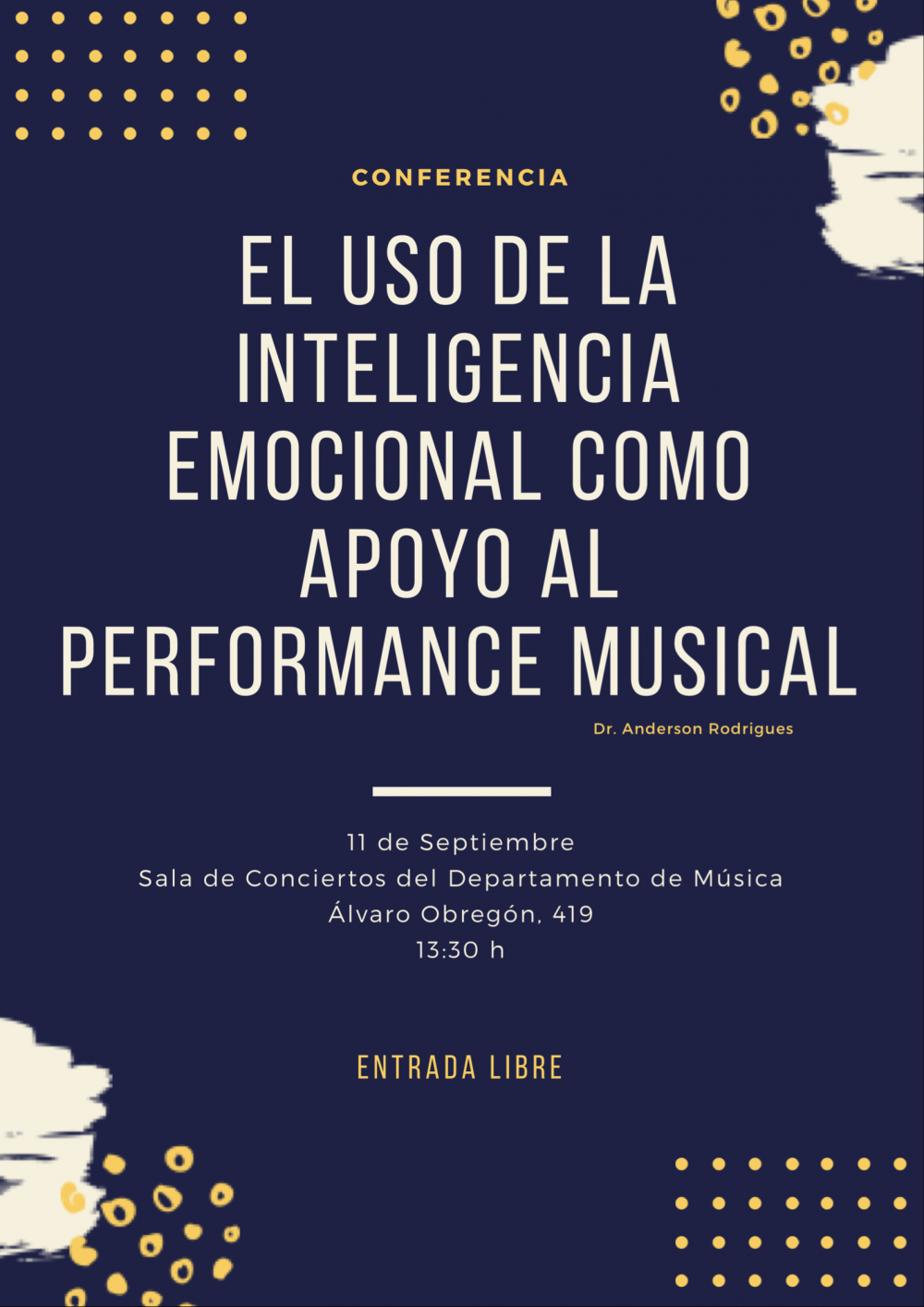 El uso de la Inteligencia Emocional como apoyo al performance musical