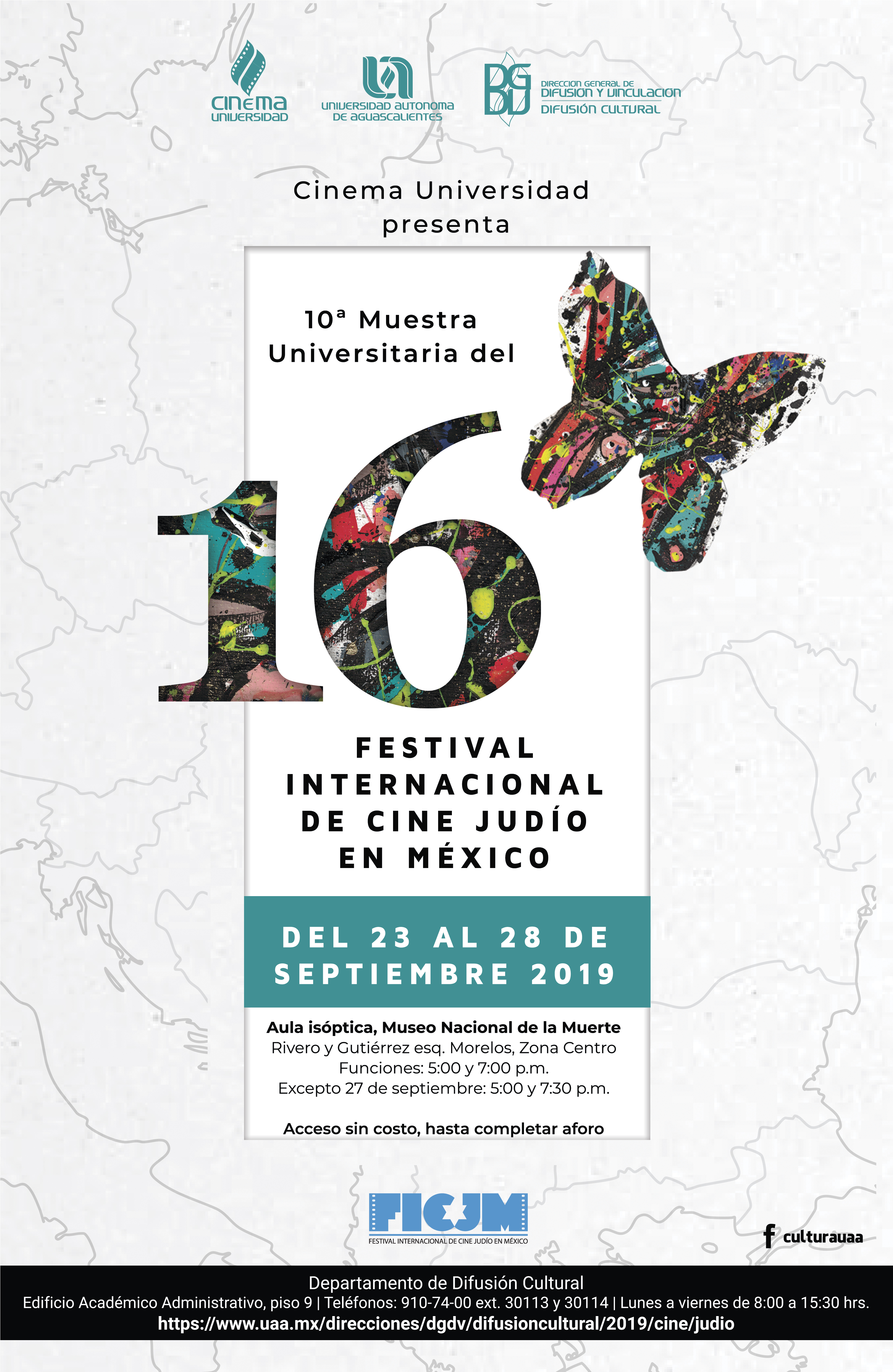 10a. Muestra Universitaria del 16 Festival Internacional de Cine Judío en México