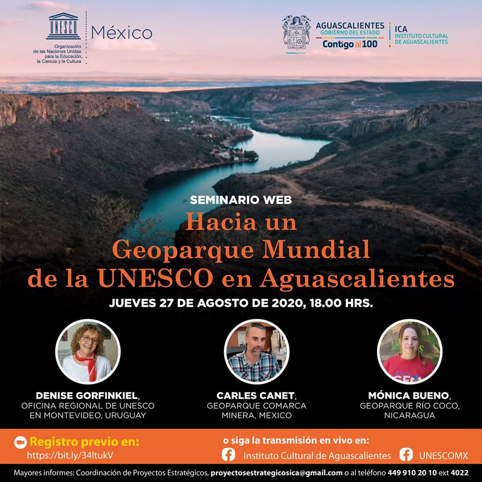 «Hacia un geoparque mundial de la UNESCO en Aguascalientes» – Seminario