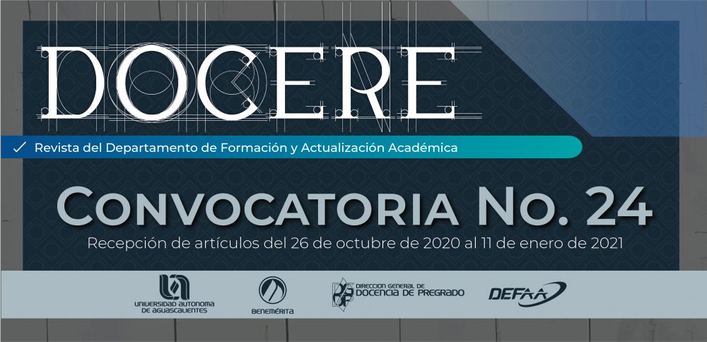 Convocatoria DOCERE 24 ¡Abierta!