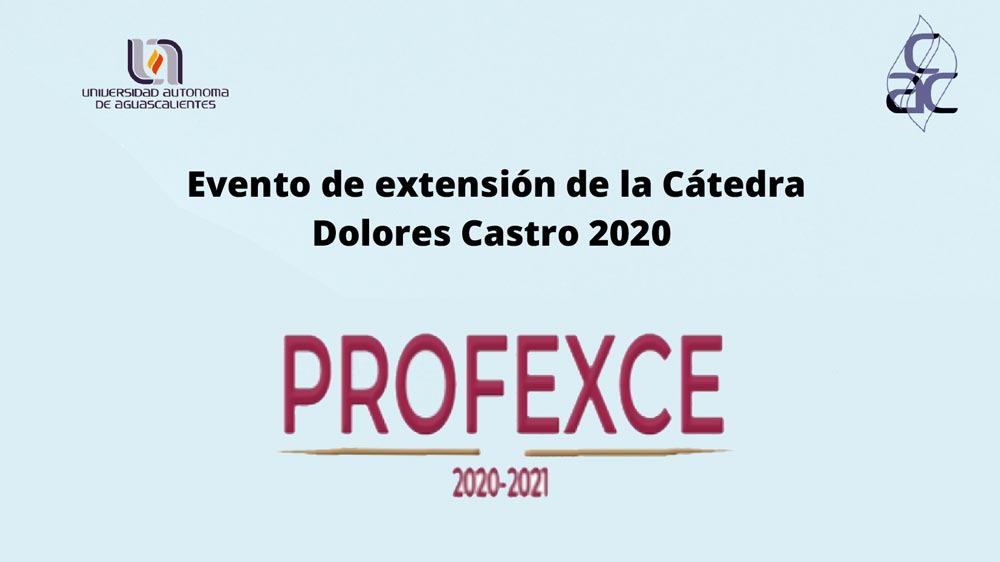 Extensión de la Cátedra Dolores Castro 2020