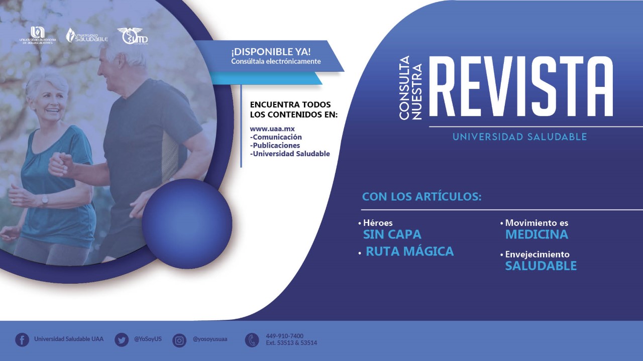 Consulta la revista de Universidad Saludable