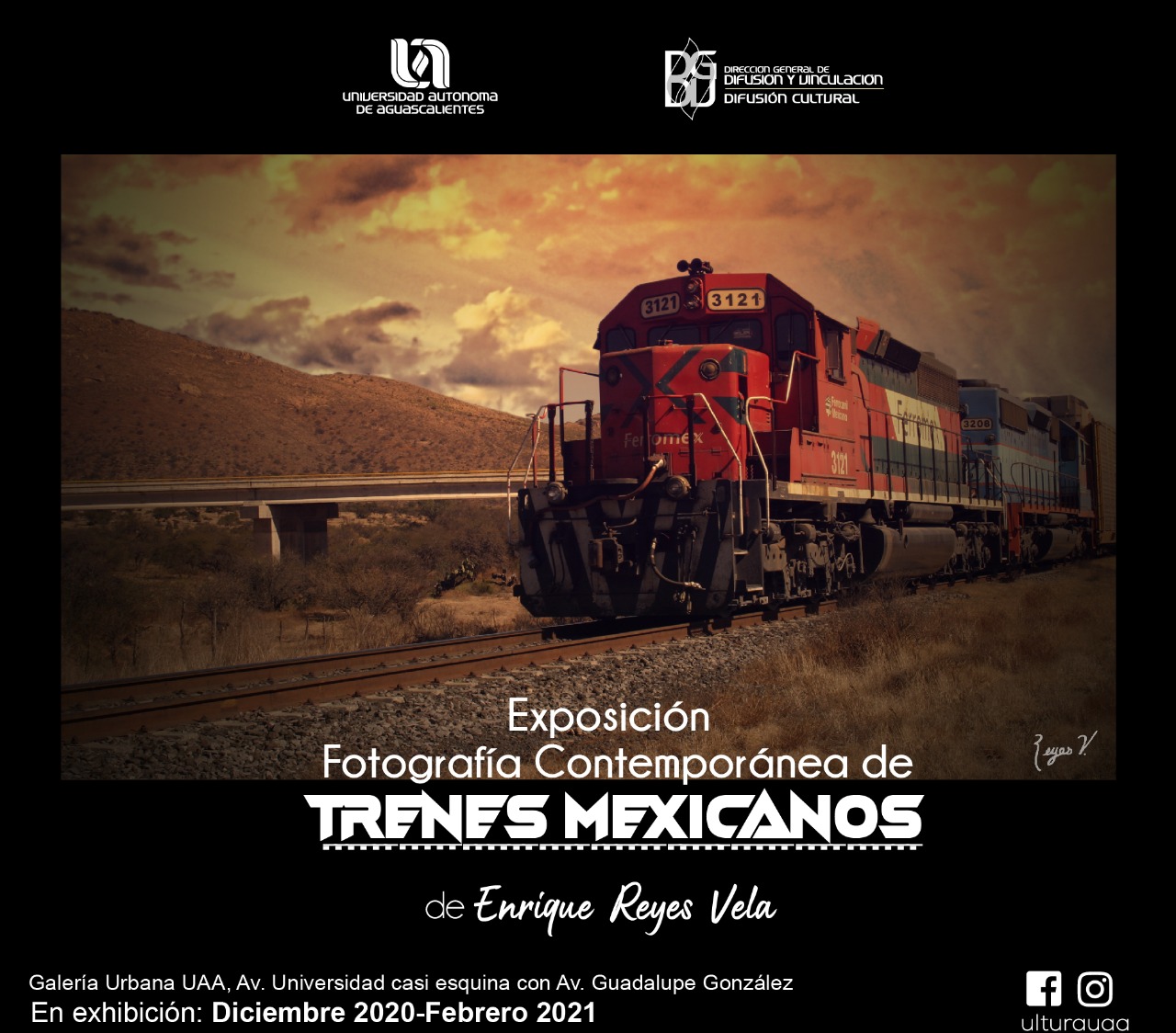 Exposición Fotografía Contemporánea de Trenes Mexicanos