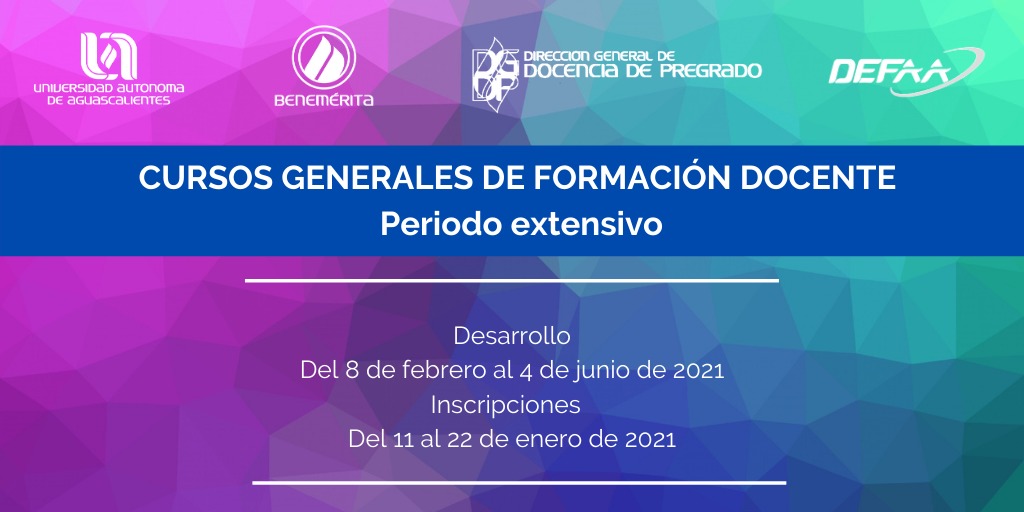 Cursos de formación docente