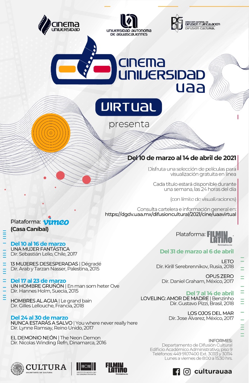 CINEMA UNIVERSIDAD UAA VIRTUAL