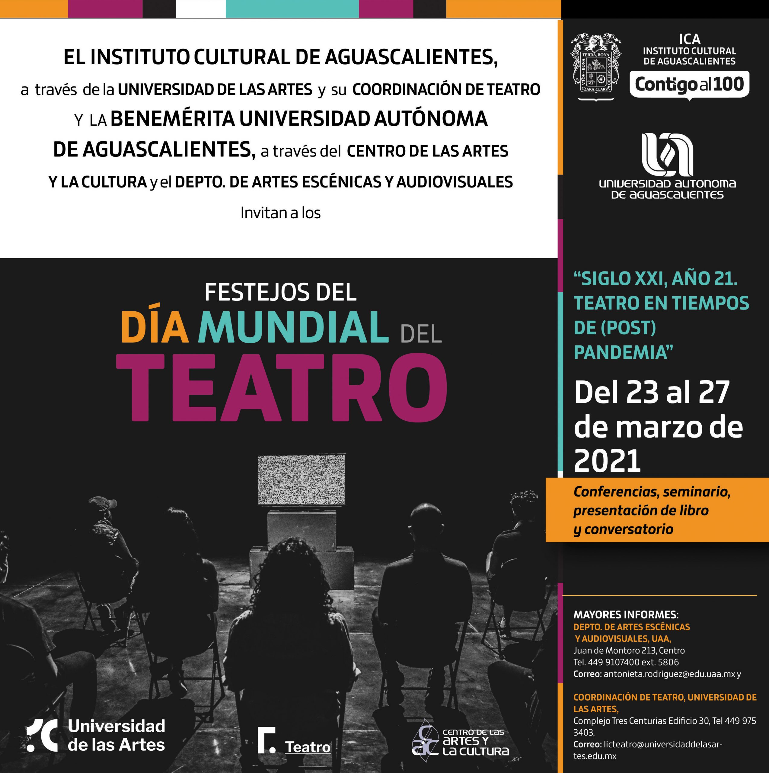 Festejos del Día Mundial del Teatro