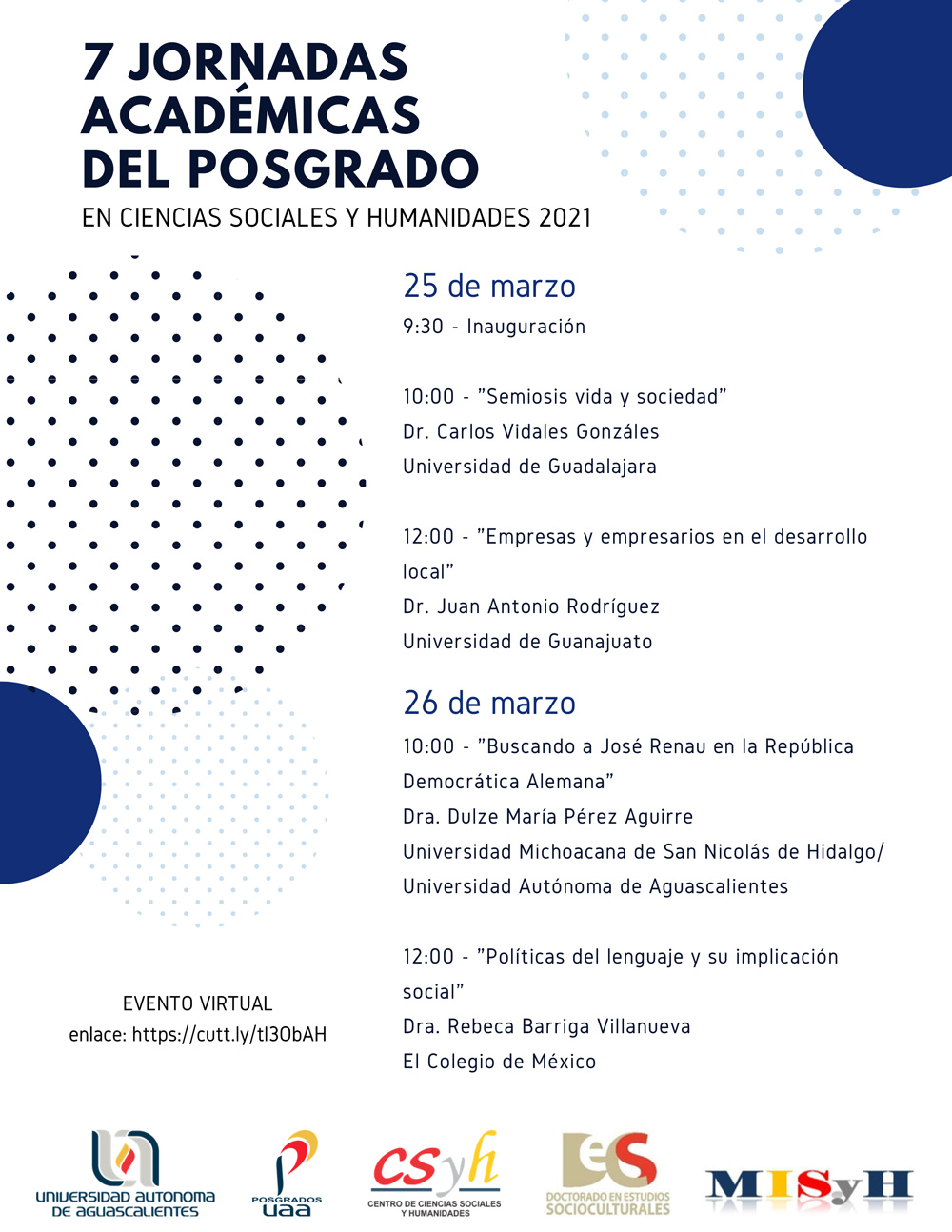 Jornadas Académicas del Posgrado CCSyH