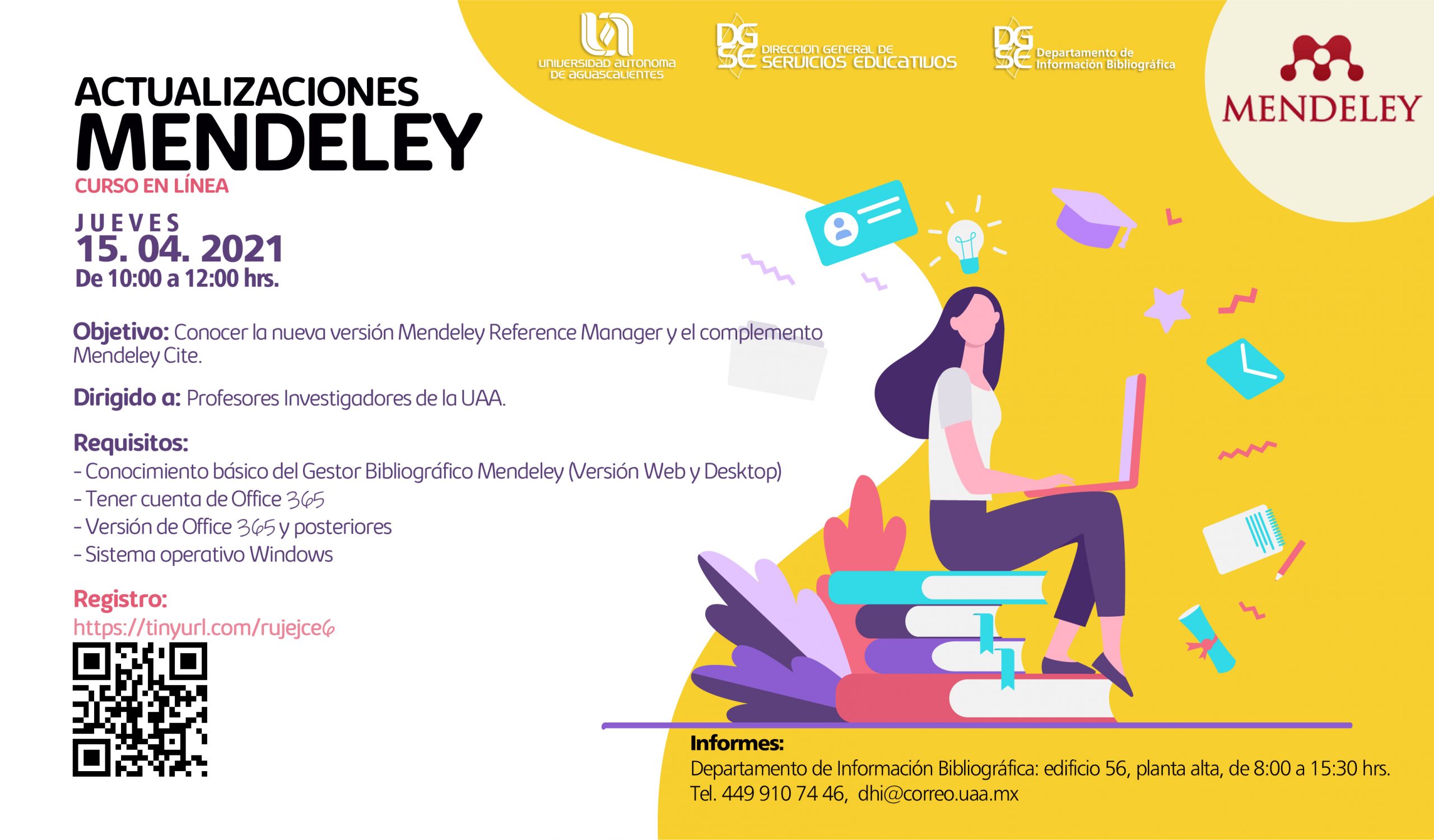 Curso en línea: Actualizaciones Mendeley - UAA | Universidad Autónoma de  Aguascalientes | UAA | Universidad Autónoma de Aguascalientes