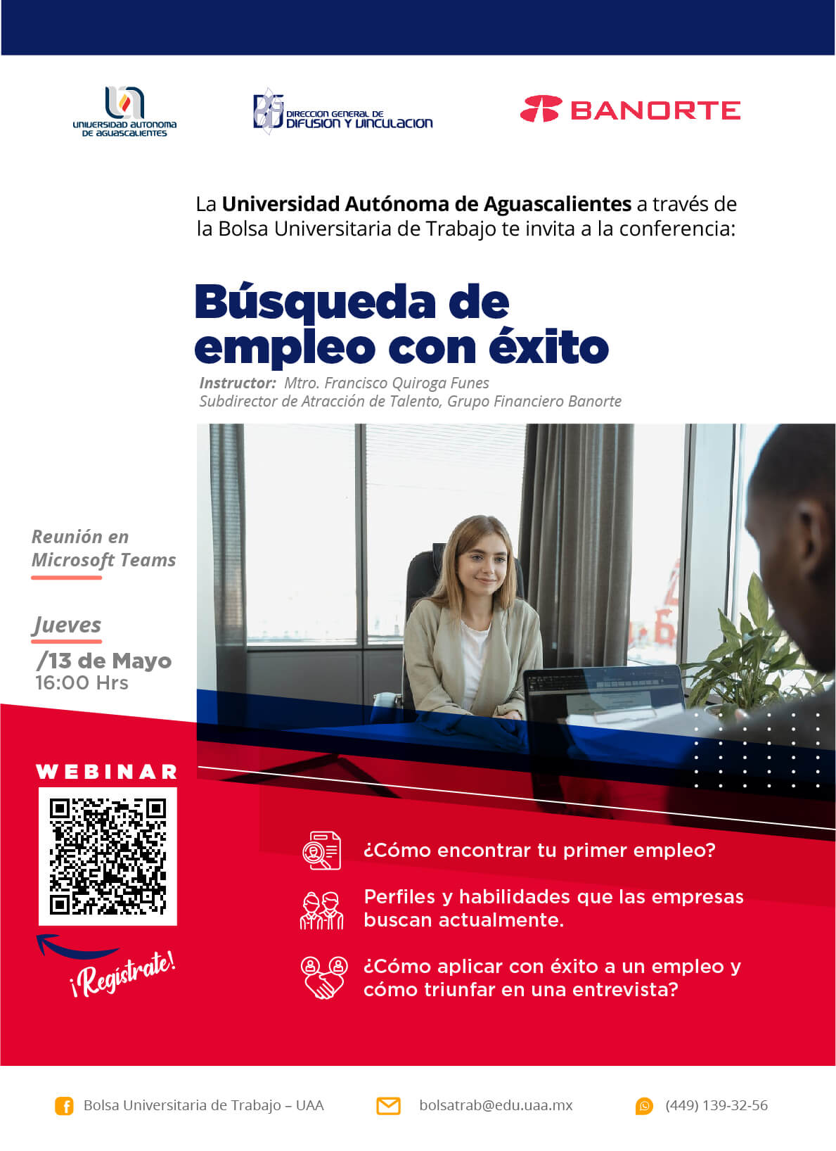 Webinar: Búsqueda de empleo con éxito