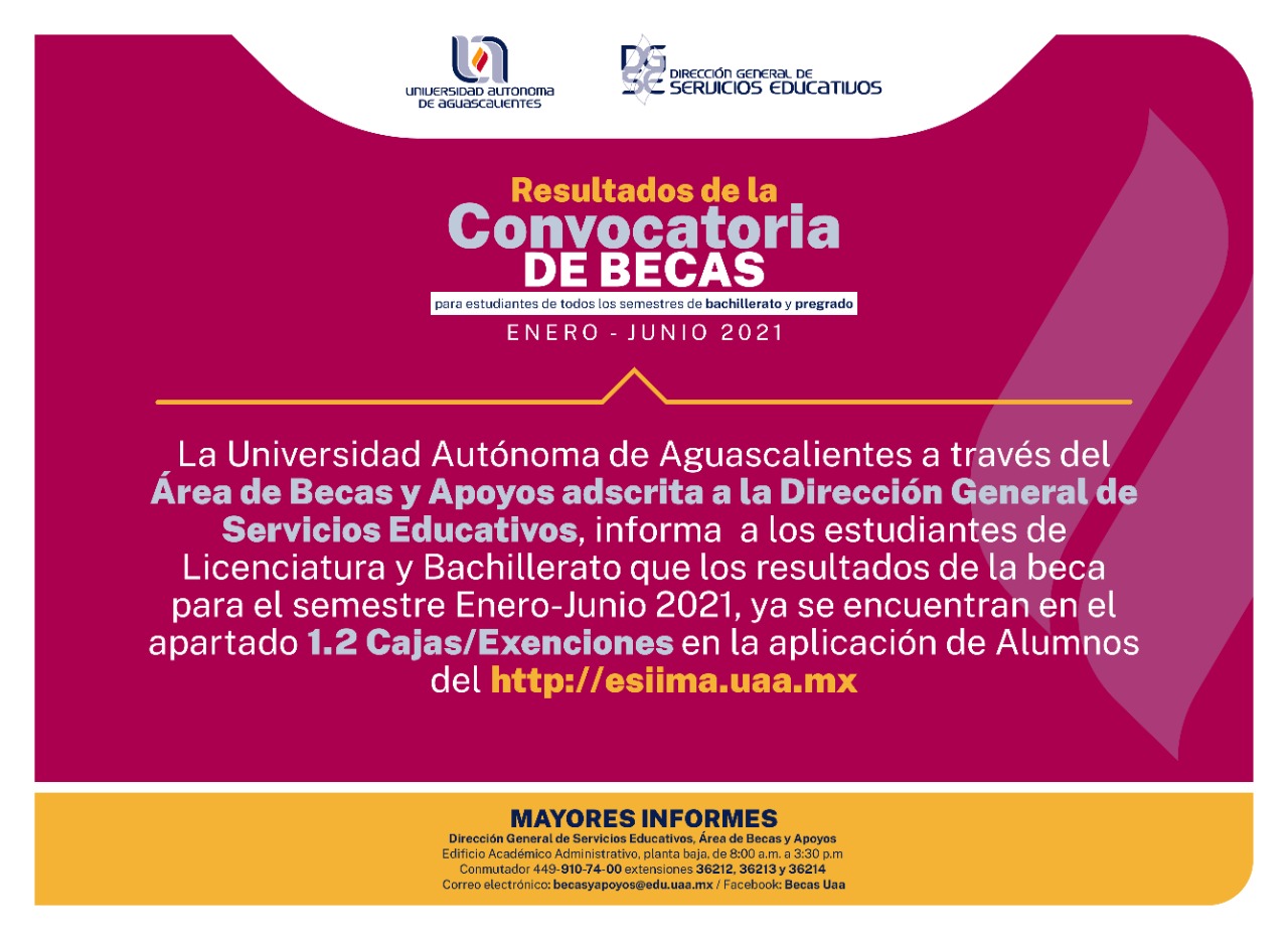 Resultados de las Convocatorias de Becas