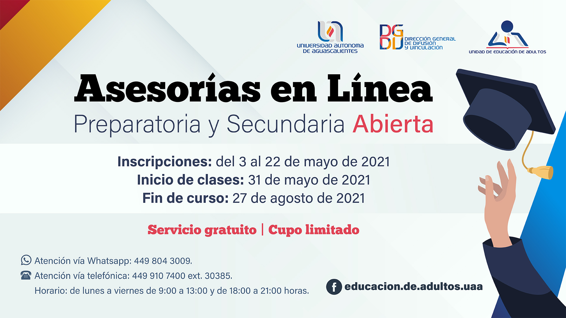 Asesorías en Línea – Preparatoria y Secundaria Abierta