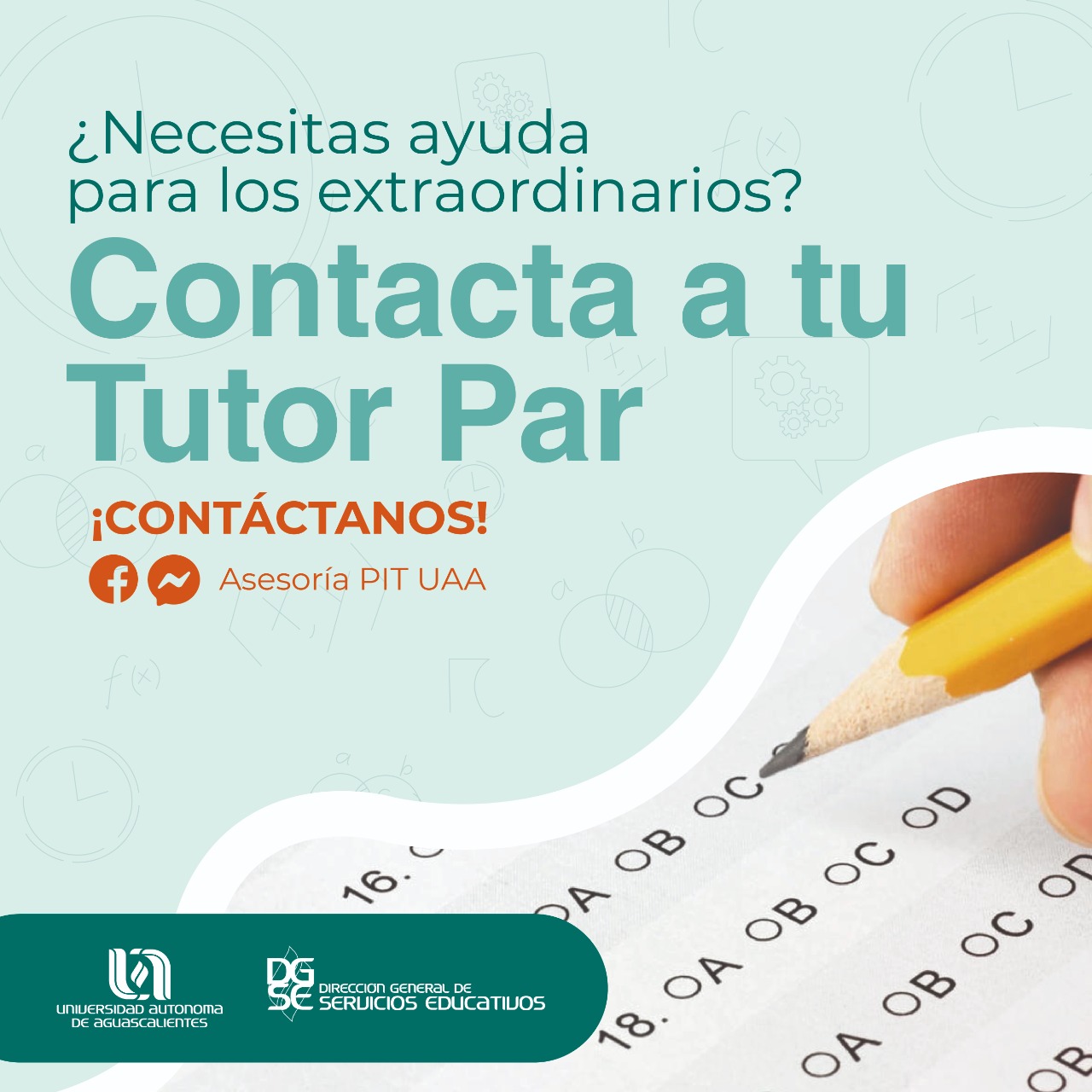 Tutoría de pares en exámenes extraordinarios