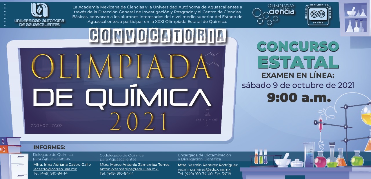 Olimpiada Estatal de Química 2021