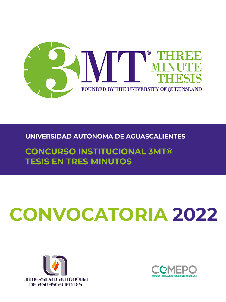 Concurso Institucional 3MT (Tesis en 3 Minutos)