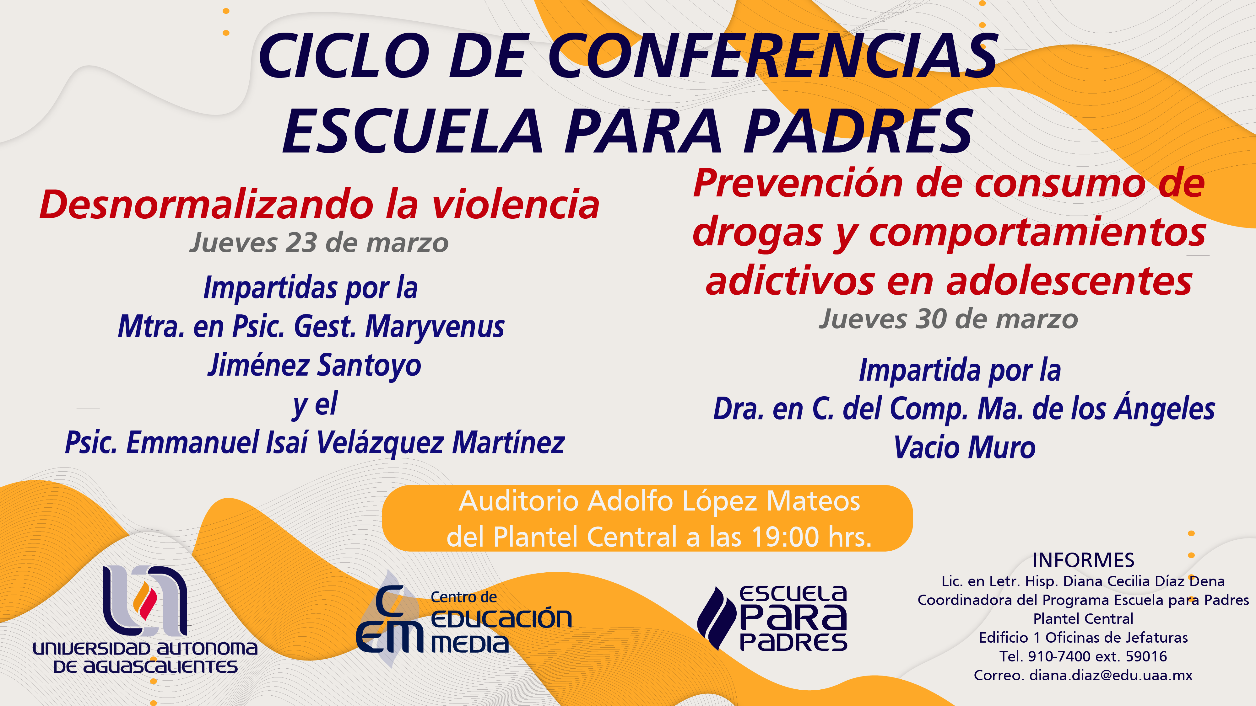 Ciclo de Conferencias Escuela para Padres