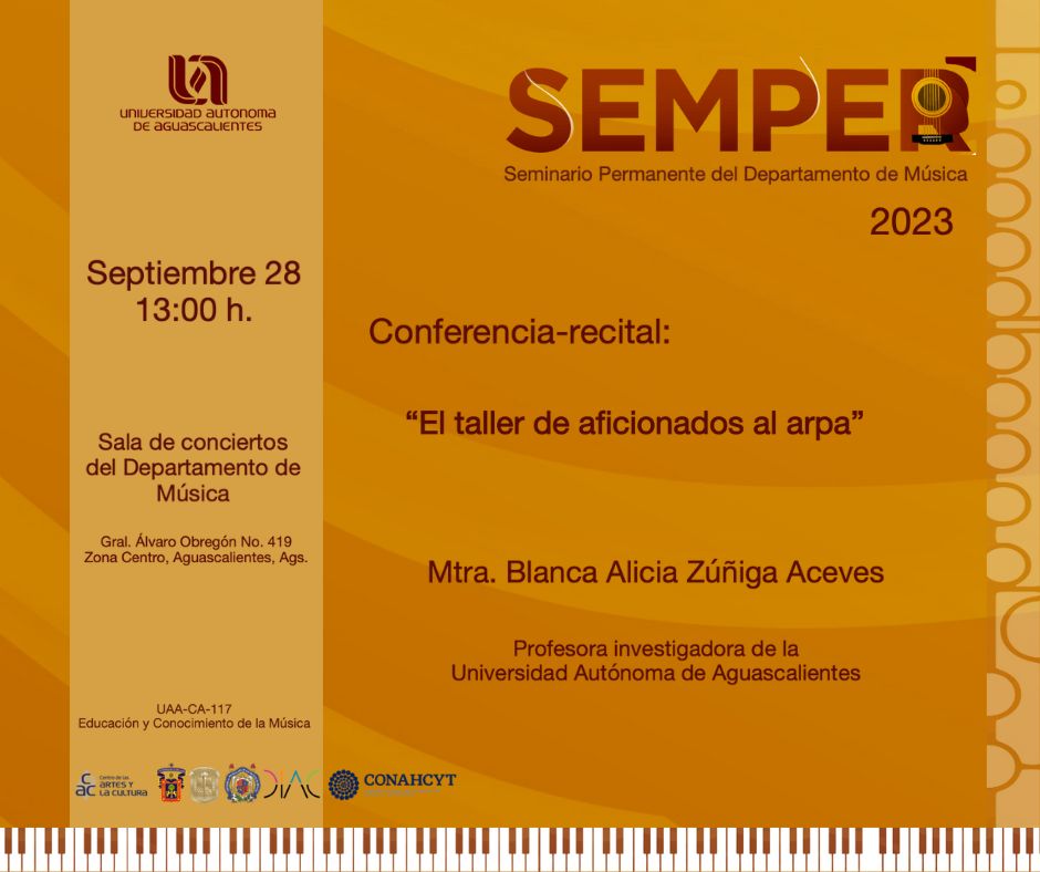 SEMPER: conferencia-recital 28 de septiembre