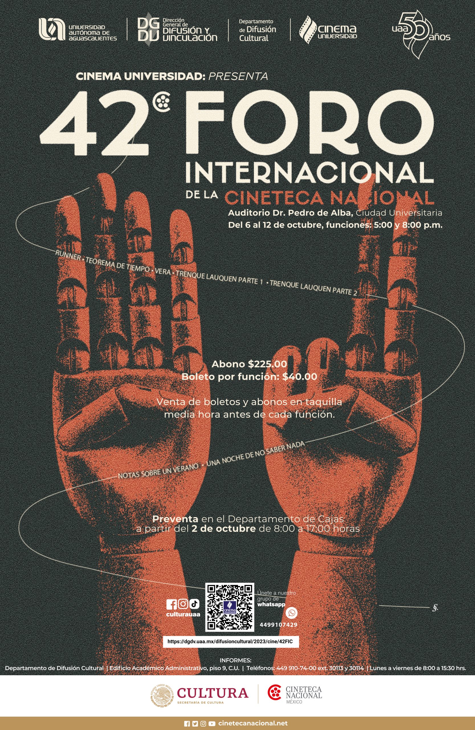 42 Foro Internacional de la Cineteca Nacional