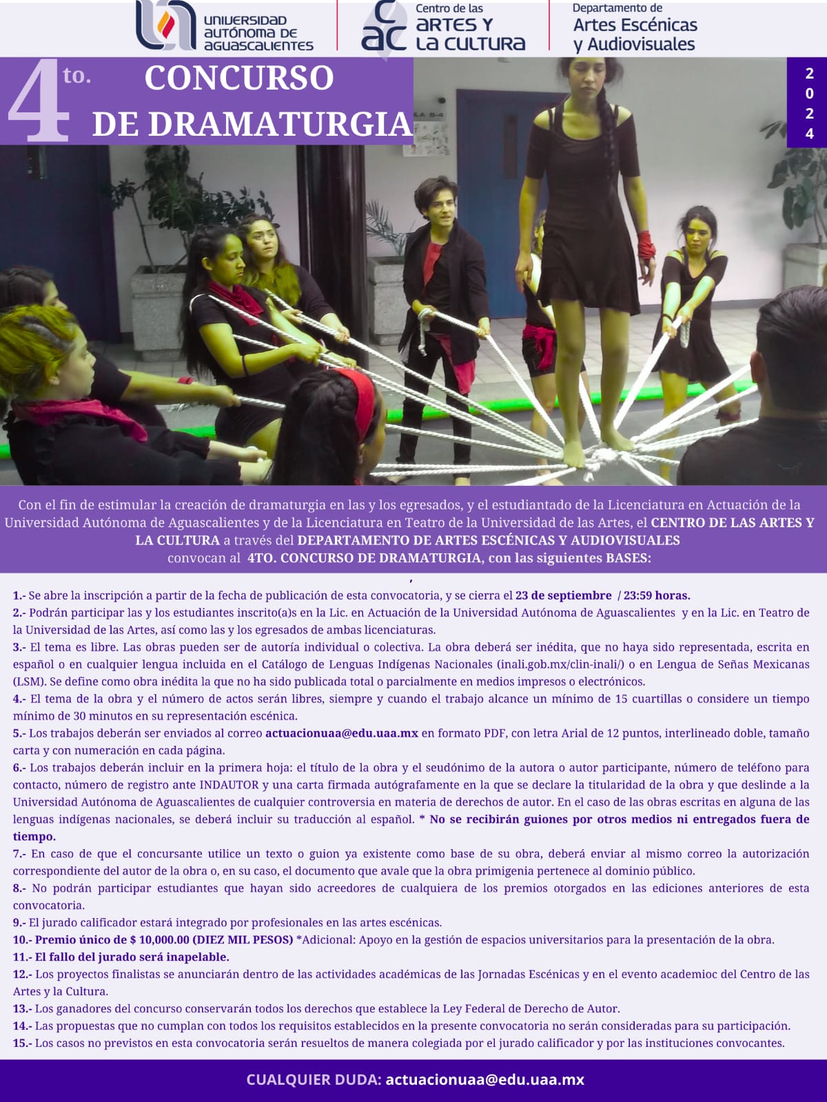 4to. Concurso de Dramaturgia