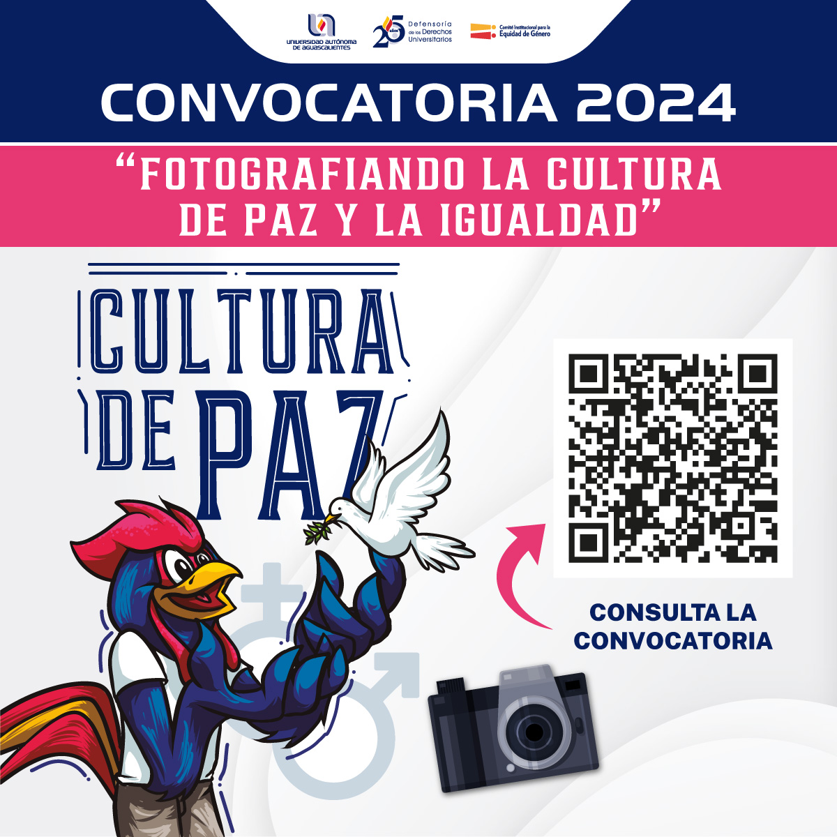 Convocatoria “Fotografiando la Cultura de Paz y la Igualdad”