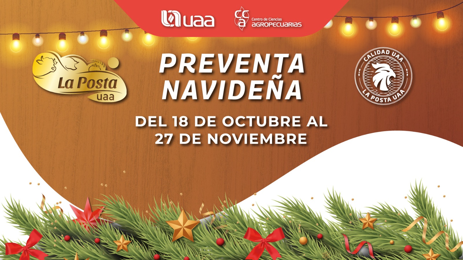 Menú Navideño La Posta UAA