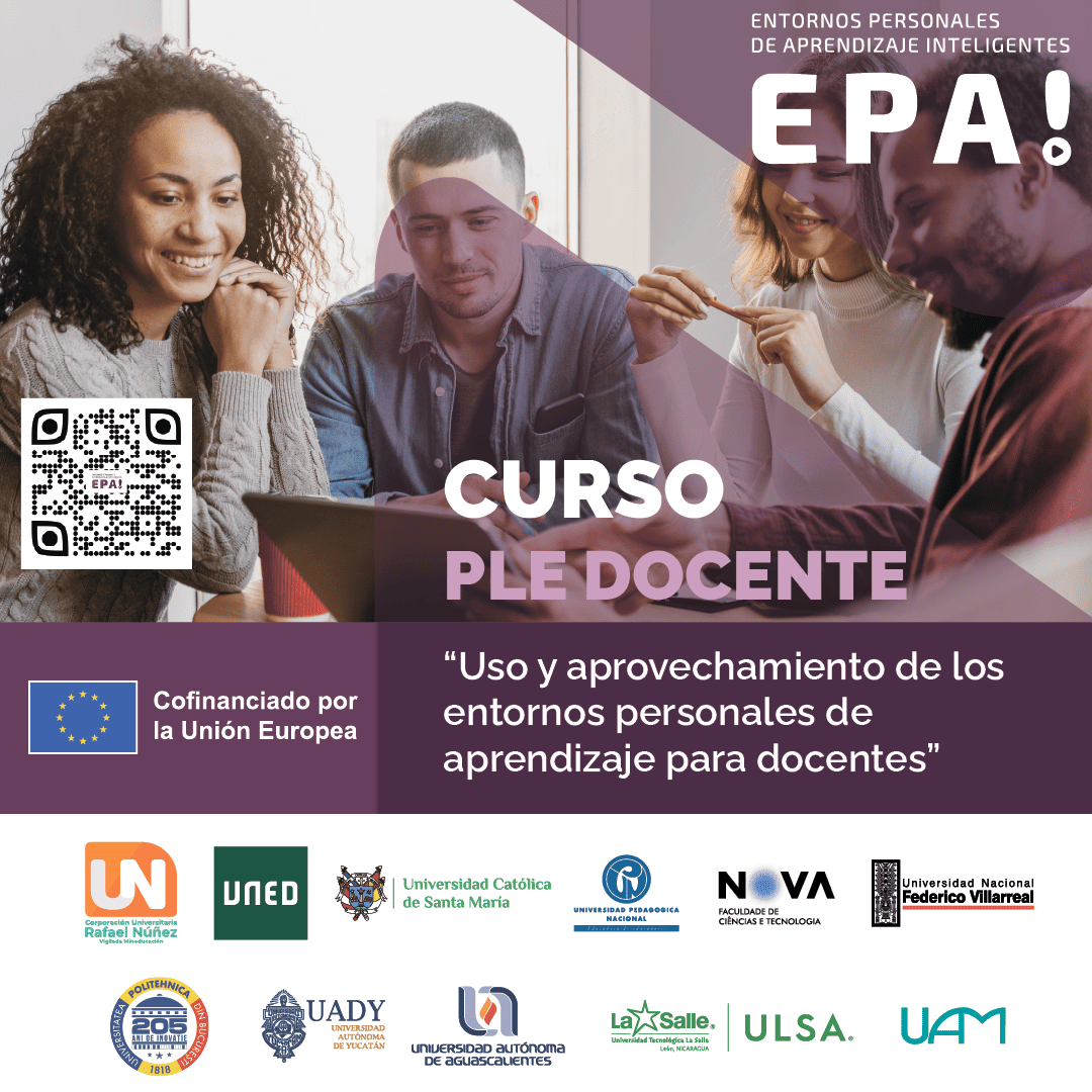 Curso para docentes en el uso y aprovechamiento de entornos personales de aprendizaje (PLE) del Proyecto Entornos Personales de Aprendizaje Inteligente (EPAI)