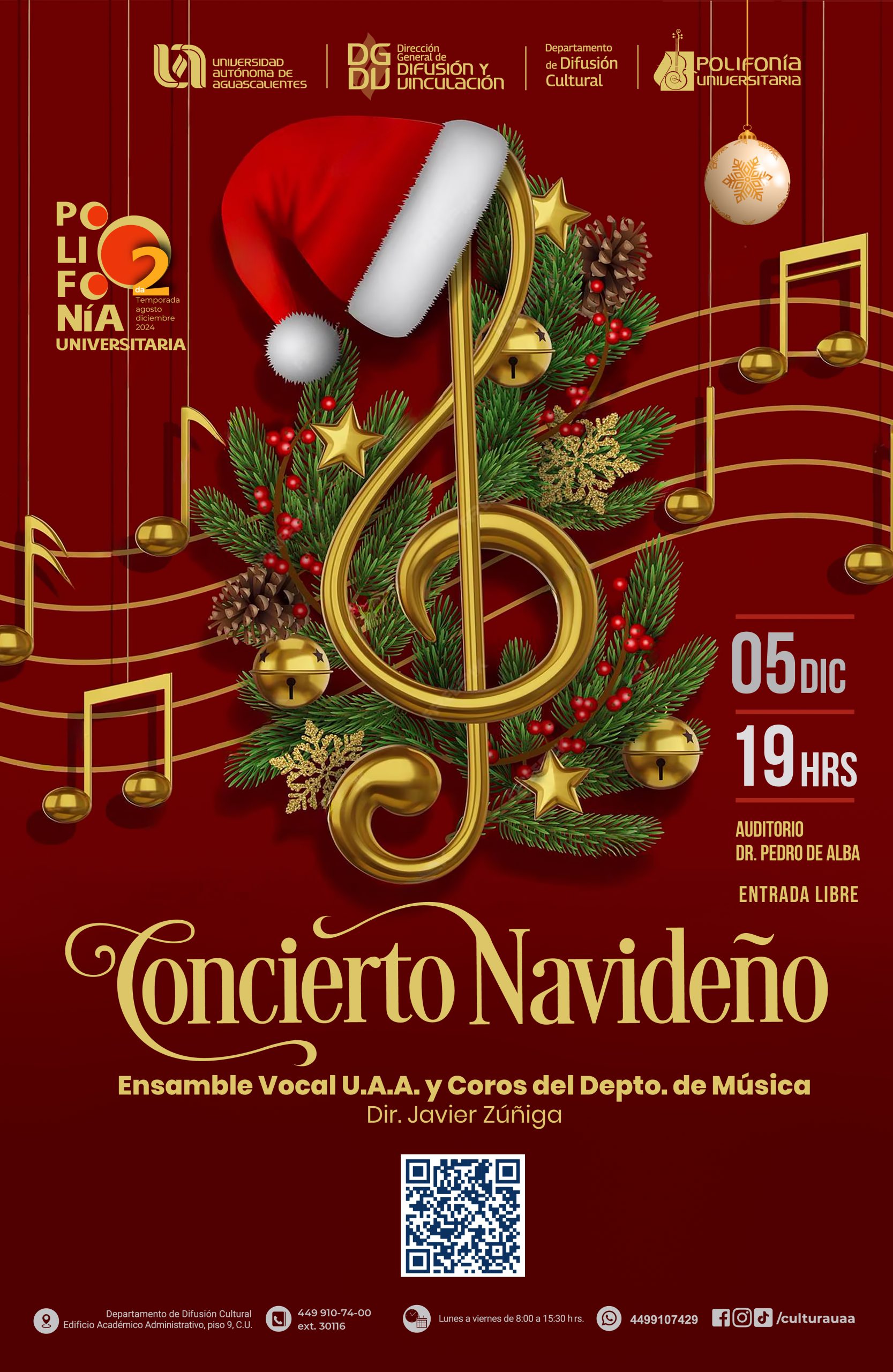 Polifonía Universitaria – Concierto Navideño