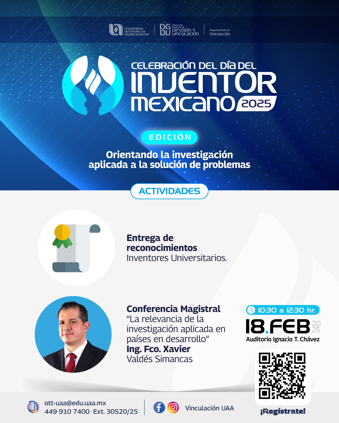 Celebración del Día del Inventor Mexicano 2025