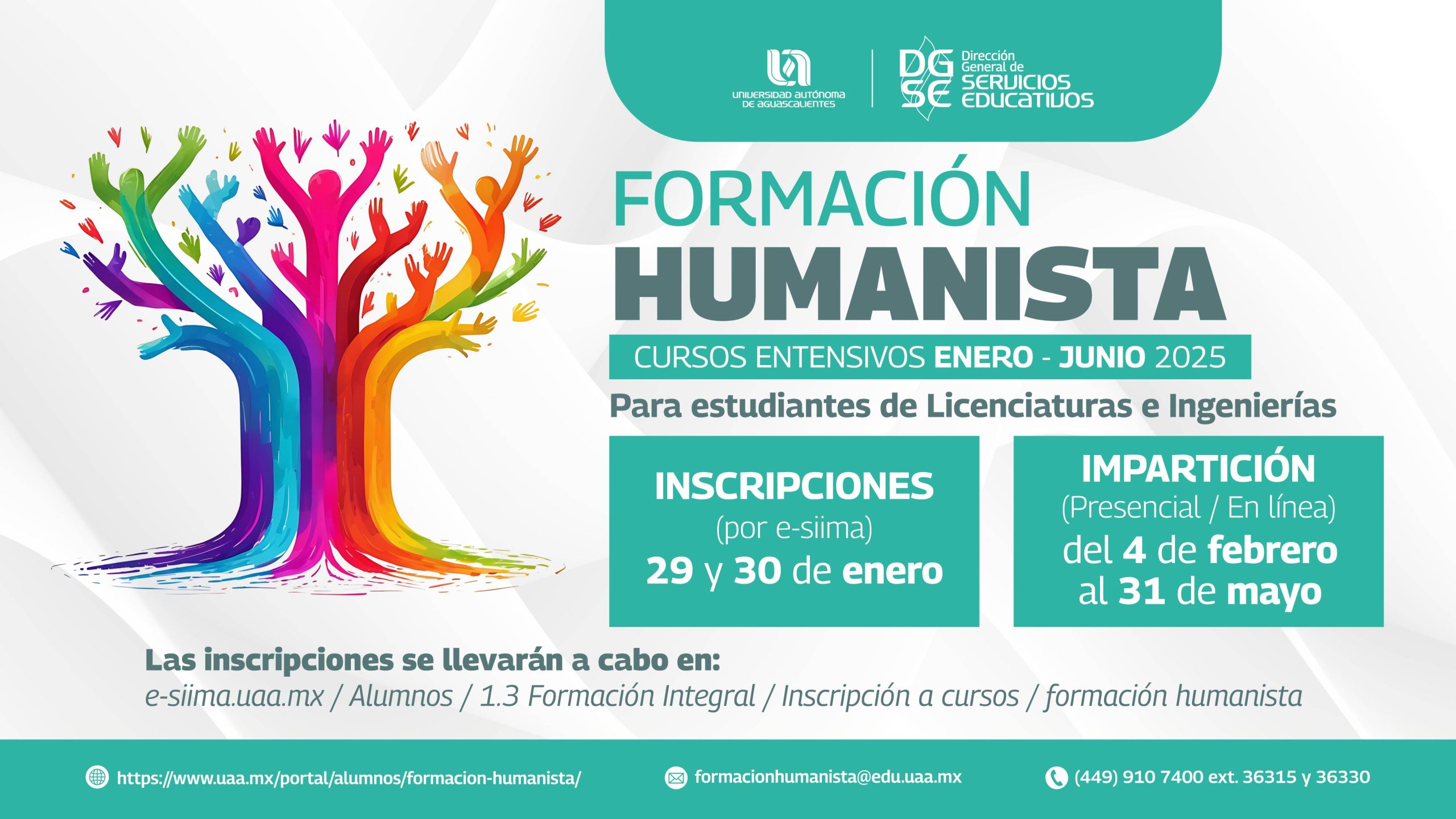 Inscripciones a cursos extensivos de PIFH