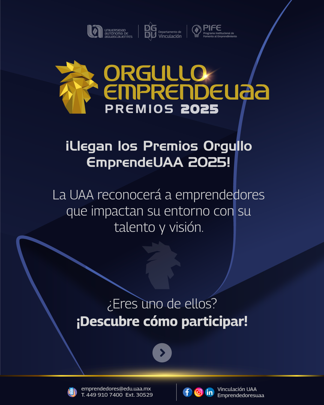 Premios Orgullo EmprendeUAA 2025