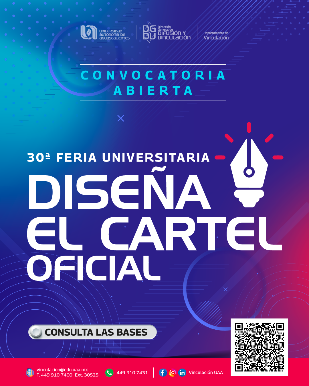 30ª FERIA UNIVERSITARIA-DISEÑA TU CARTEL