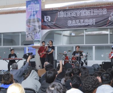 Polifonía Universitaria llega a Bachuaa Plantel Norte con un vibrante concierto de rock