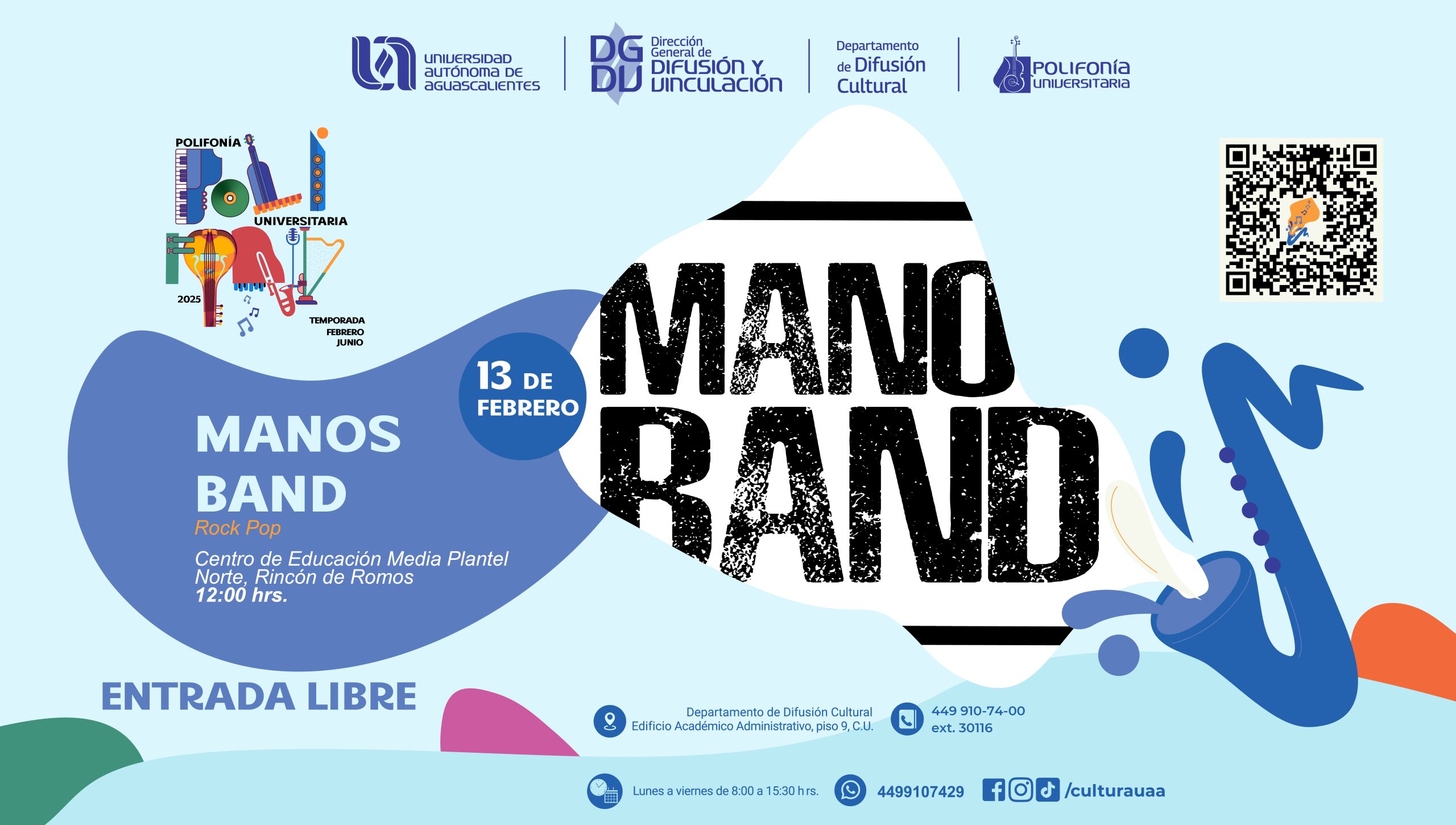 Polifonía Universitaria – Manos Band