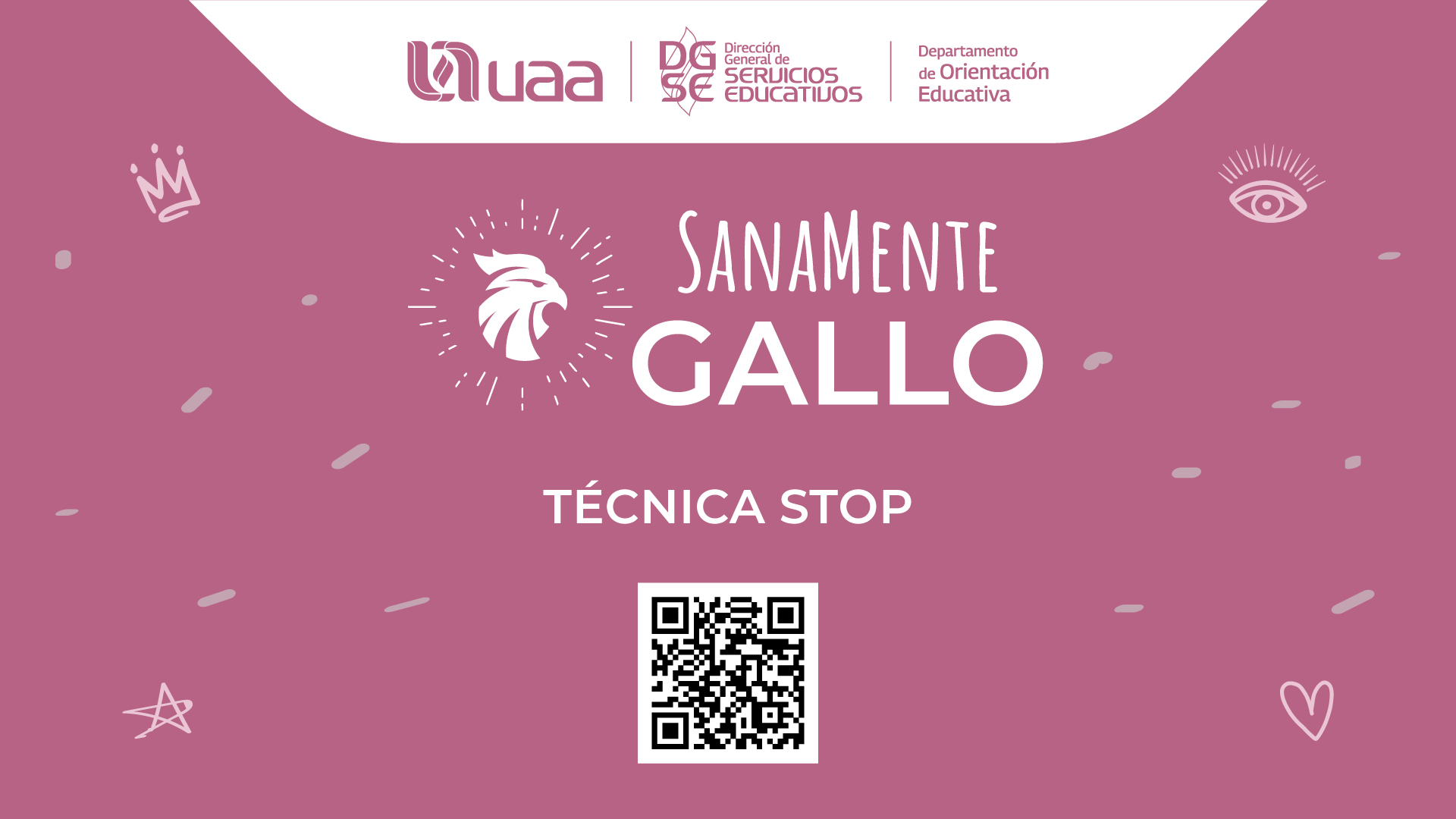 SanaMente Gallo: Técnica STOP