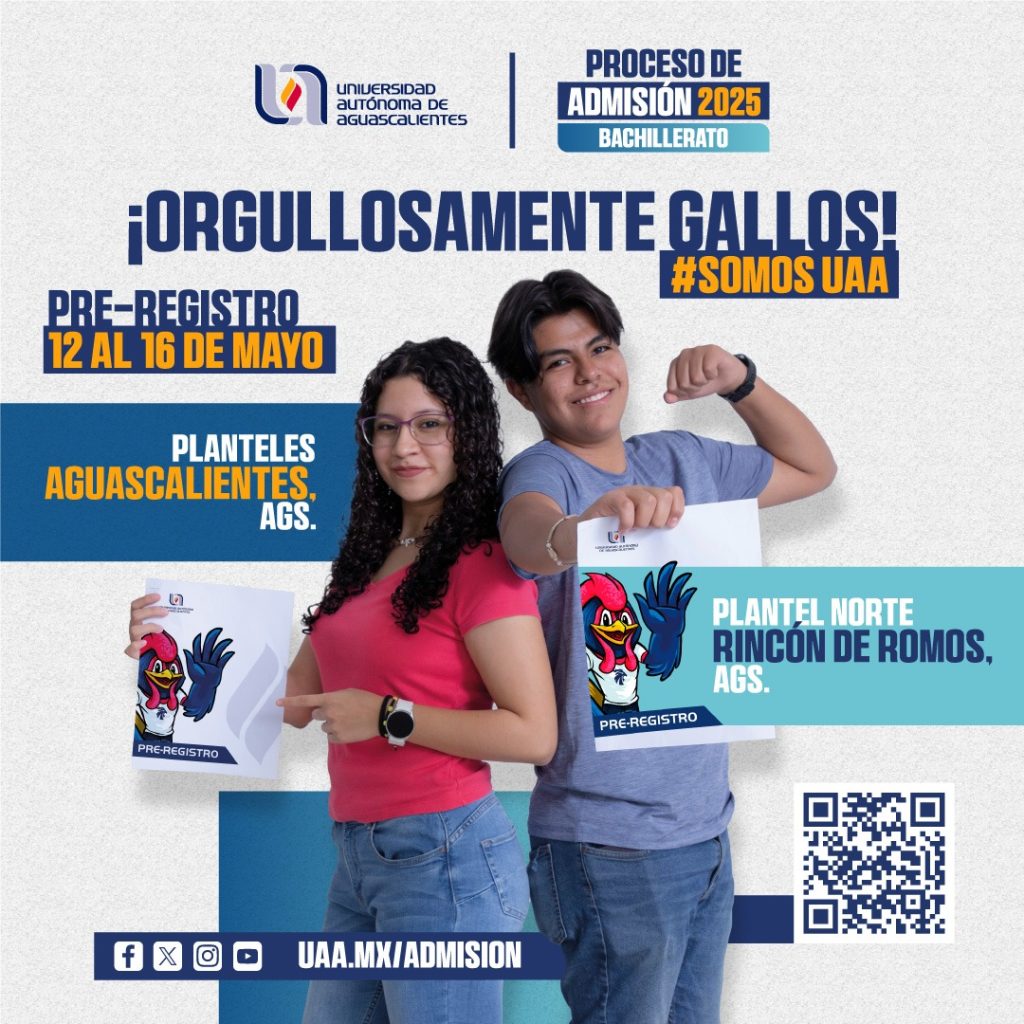 UAA lanza su convocatoria de bachillerato: oferta 2,095 lugares en sus tres planteles