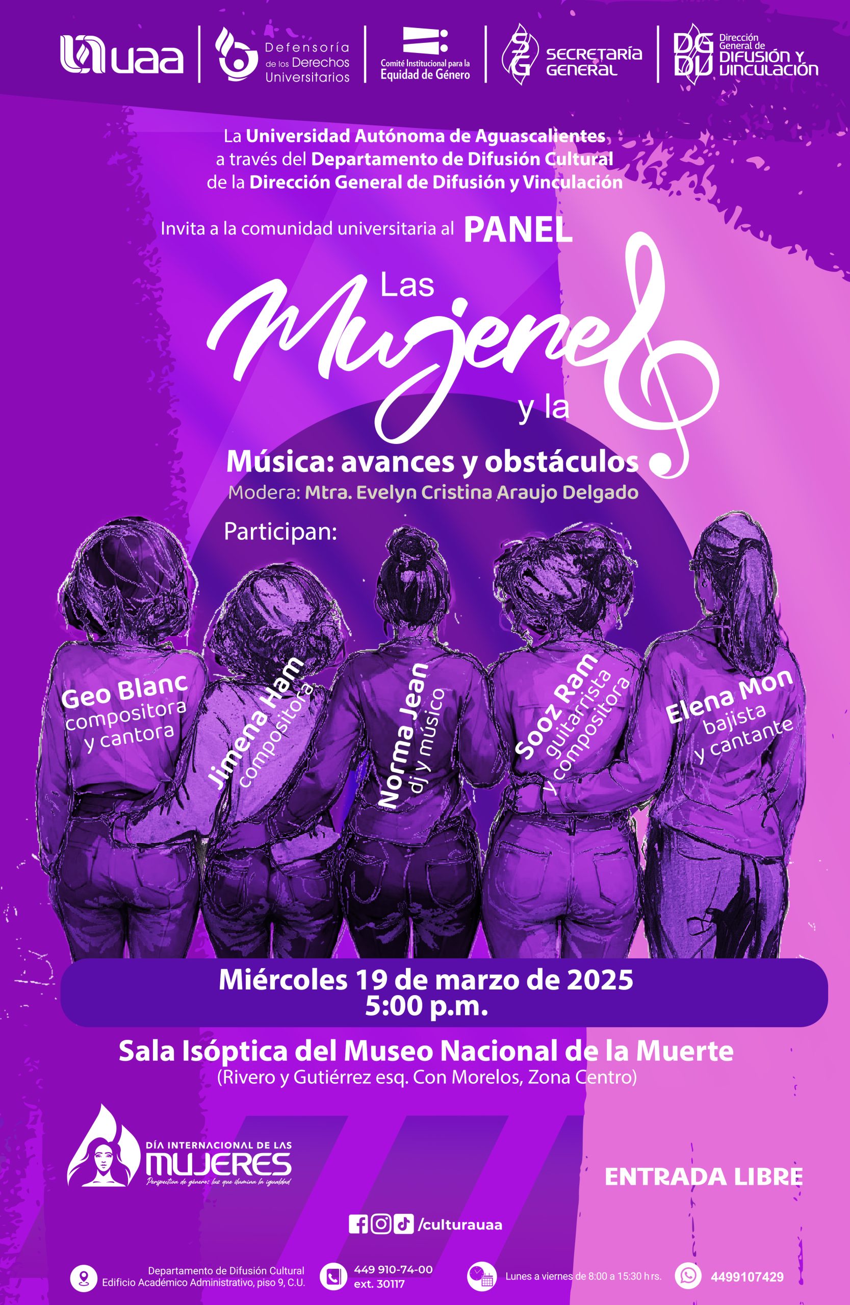 Panel Mujeres en la música