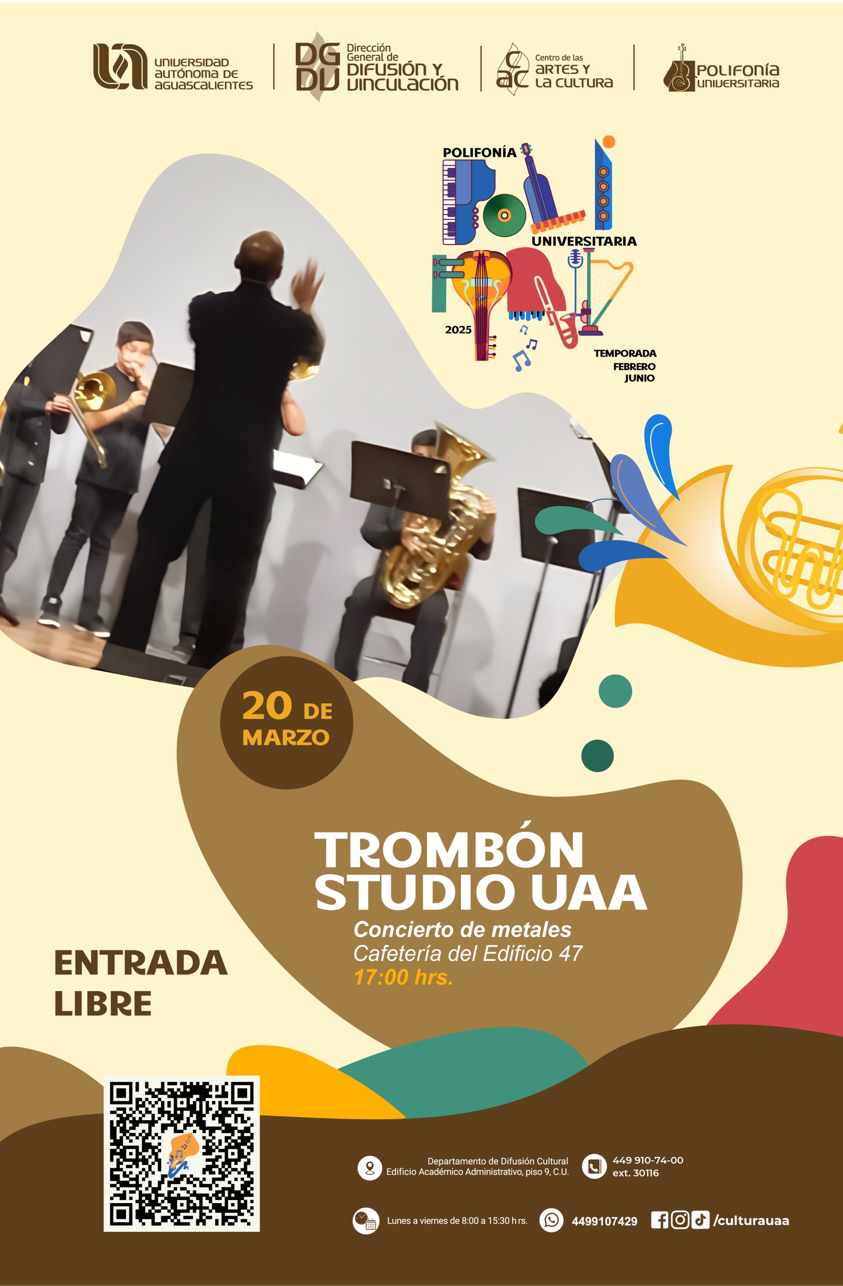 Polifonía Universitaria – Trombón Studio UAA