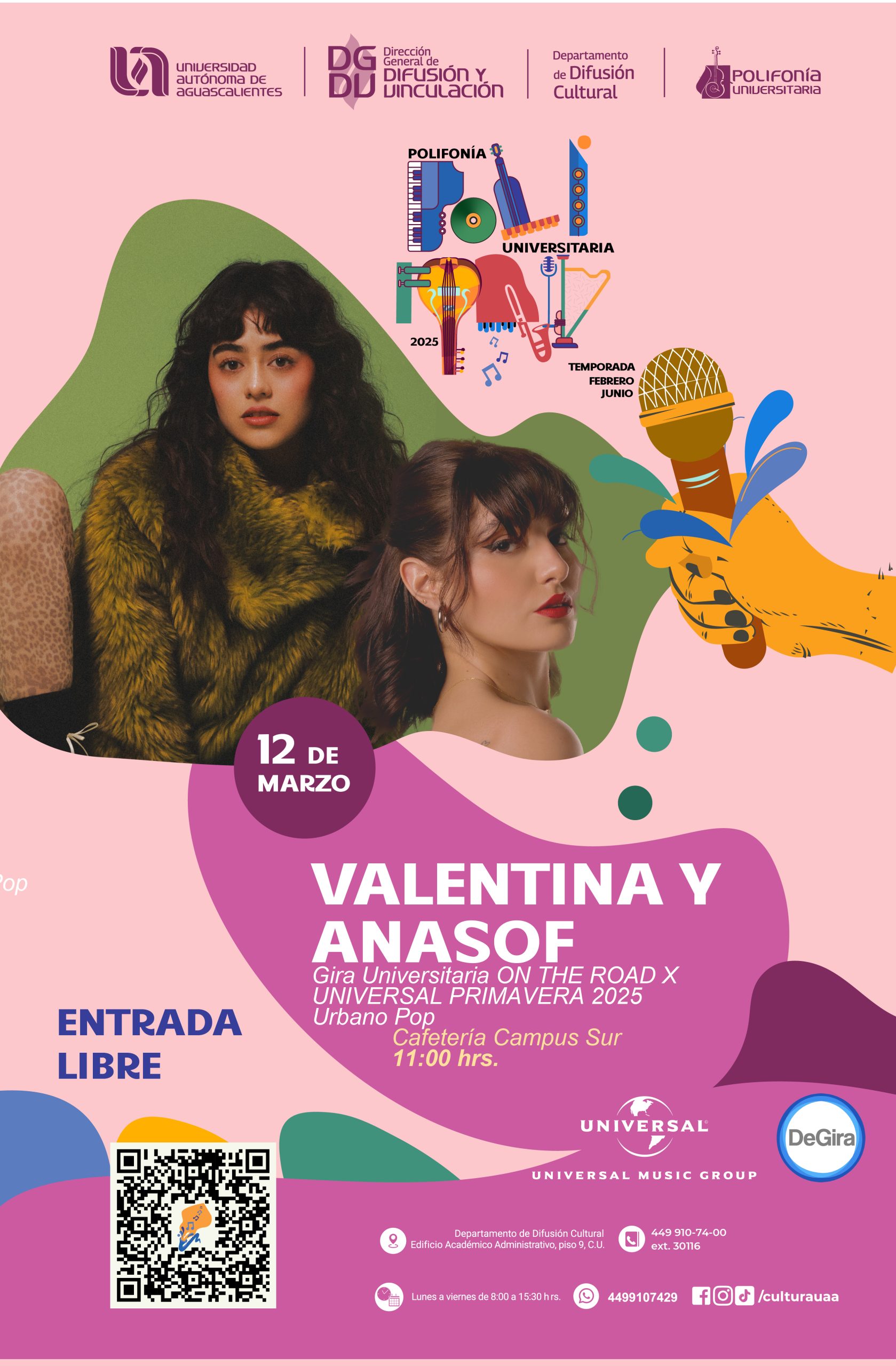 Polifonía Universitaria – VALERIA Y ANASOF